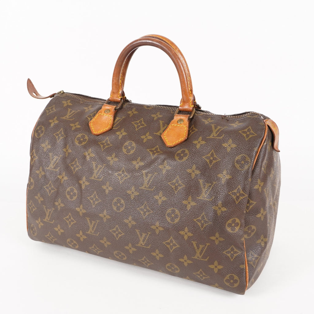 Authentic Louis Vuitton Monogram Speedy 35 M41524 Handbag used 06E575548403