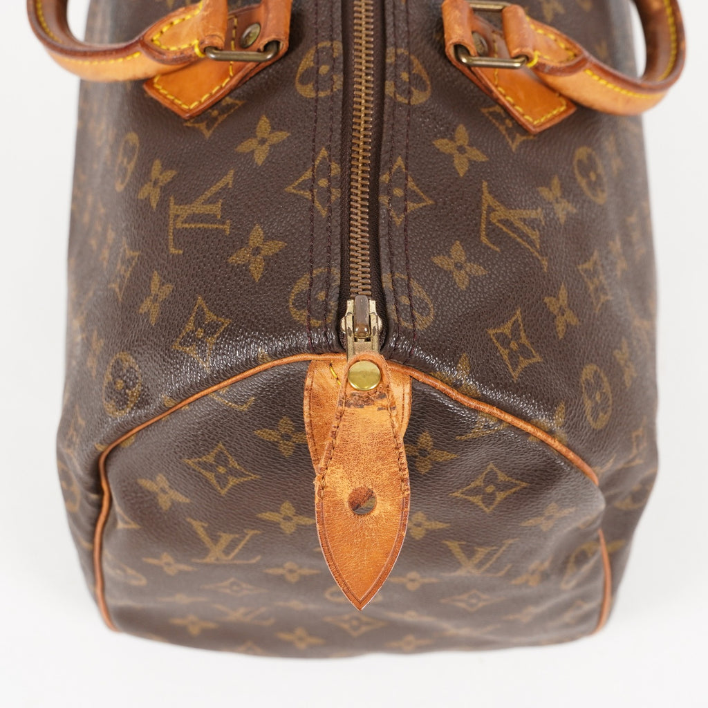 Authentic Louis Vuitton Monogram Speedy 35 M41524 Handbag used 06E386050002