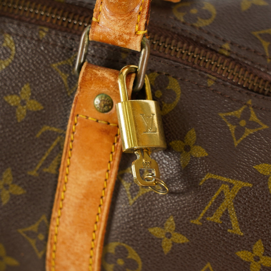 LOUIS VUITTON Keepall 45 M41428 Monogram Boston Bag Brown vintage 03T094500006