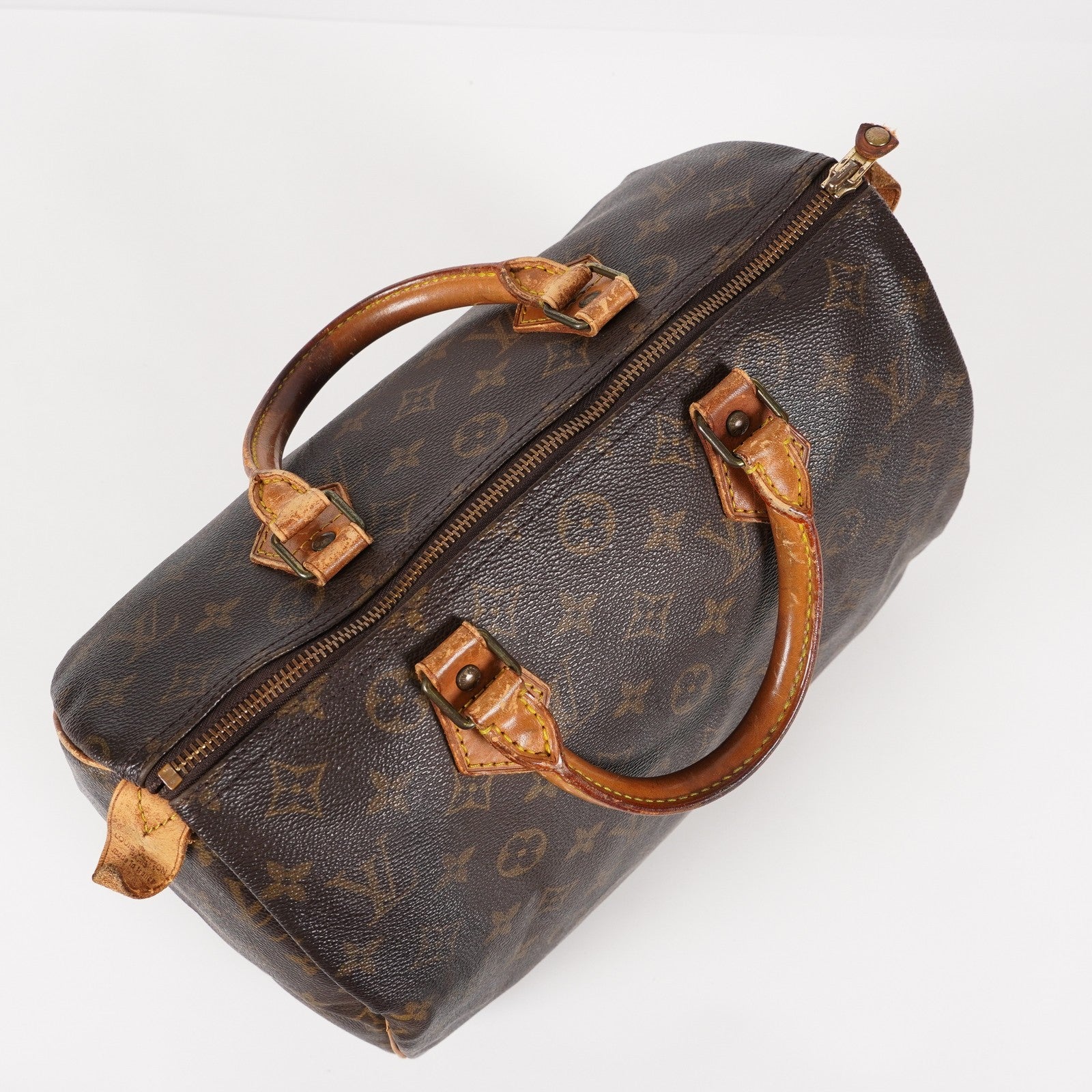 Authentic Louis Vuitton Monogram Speedy 30  Handbag M41526 vintage 05E134180016