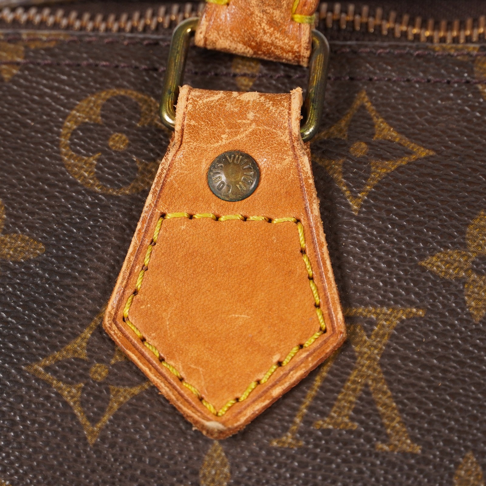 Authentic Louis Vuitton Monogram Speedy 30  Handbag M41526 vintage 05E134180016