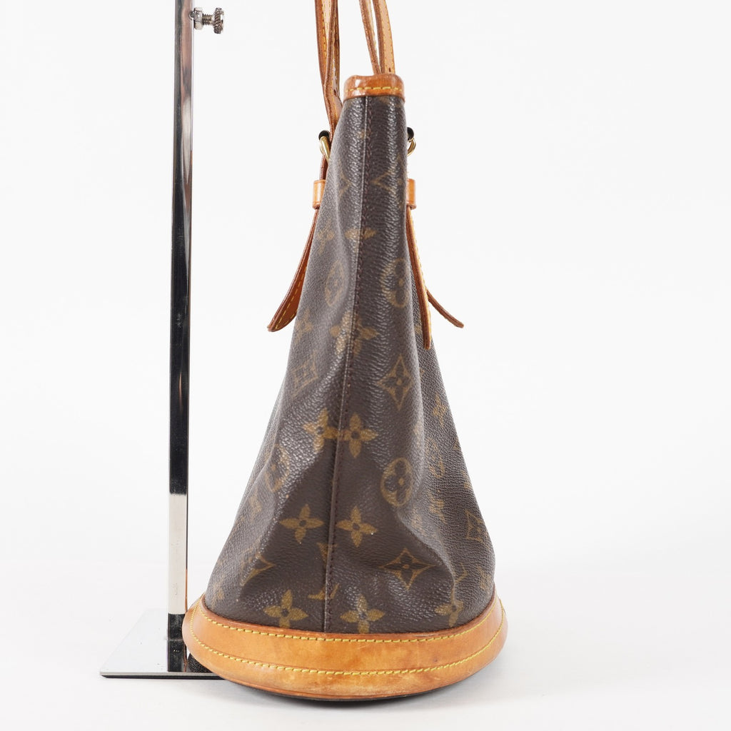 Authentic Louis Vuitton Monogram Bucket PM Shoulder Tote Bag M42238 02E242640018
