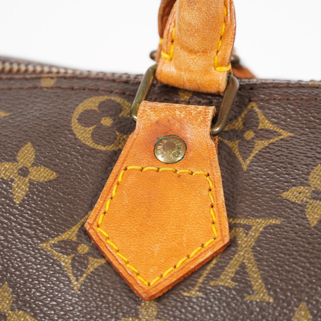 Authentic Louis Vuitton Monogram Speedy 30  Handbag M41526 vintage 05E295170029