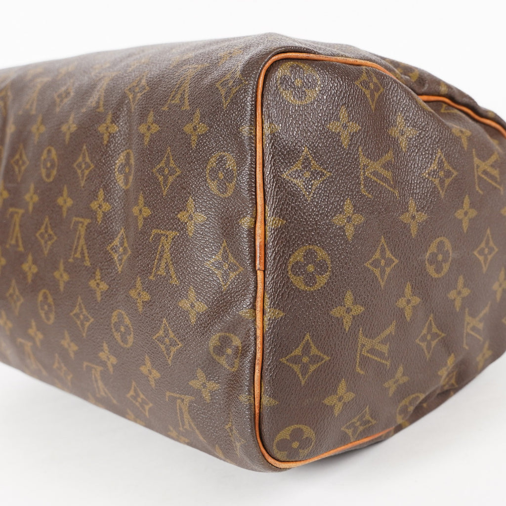 Authentic Louis Vuitton Monogram Speedy 35 M41524 Handbag used 06E575548403
