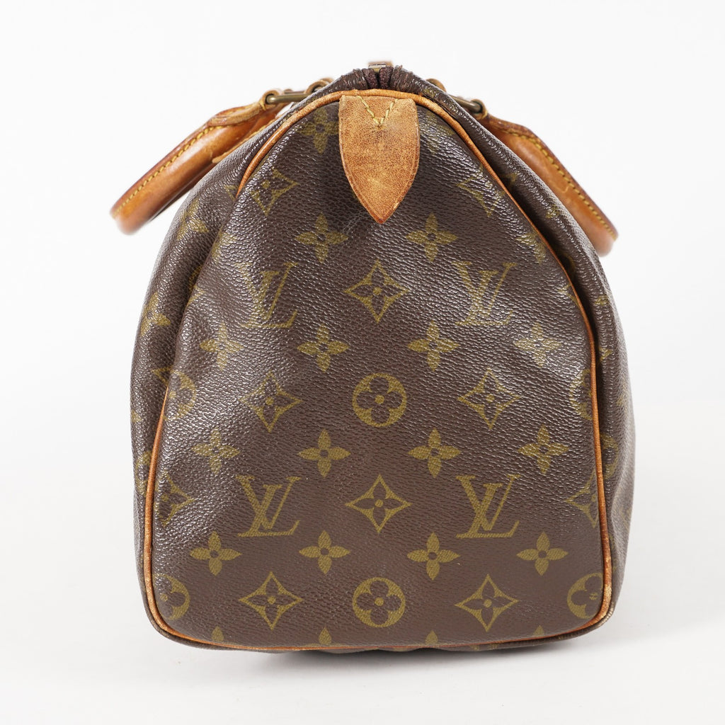 Authentic Louis Vuitton Monogram Speedy 30 M41526 Handbag vintage 01E134950005