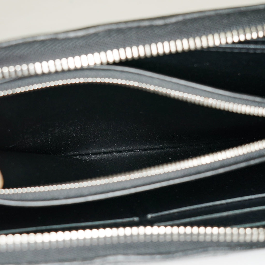 Louis Vuitton Monogram Mahina Zippy Zip-Around Wallet Noir M61867 03T093500009