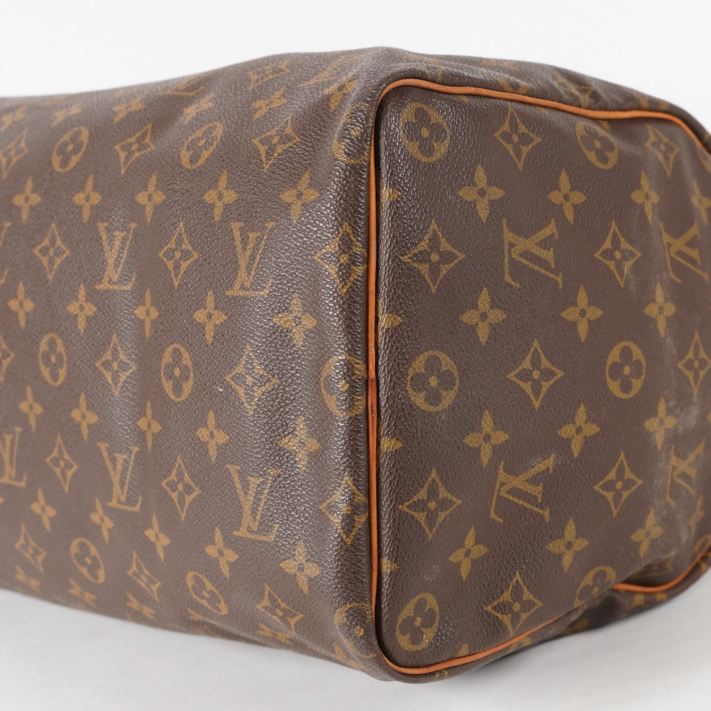 Authentic Louis Vuitton Monogram Speedy 40 Hand Boston Bag M41522 02E325280018