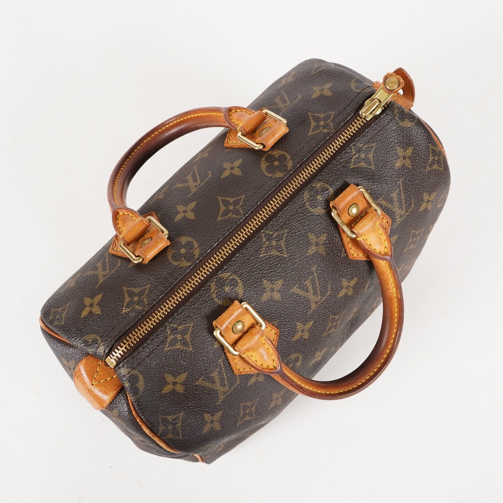 Authentic Louis Vuitton Monogram Speedy 25 Handbag vintage M41528 06E479092803
