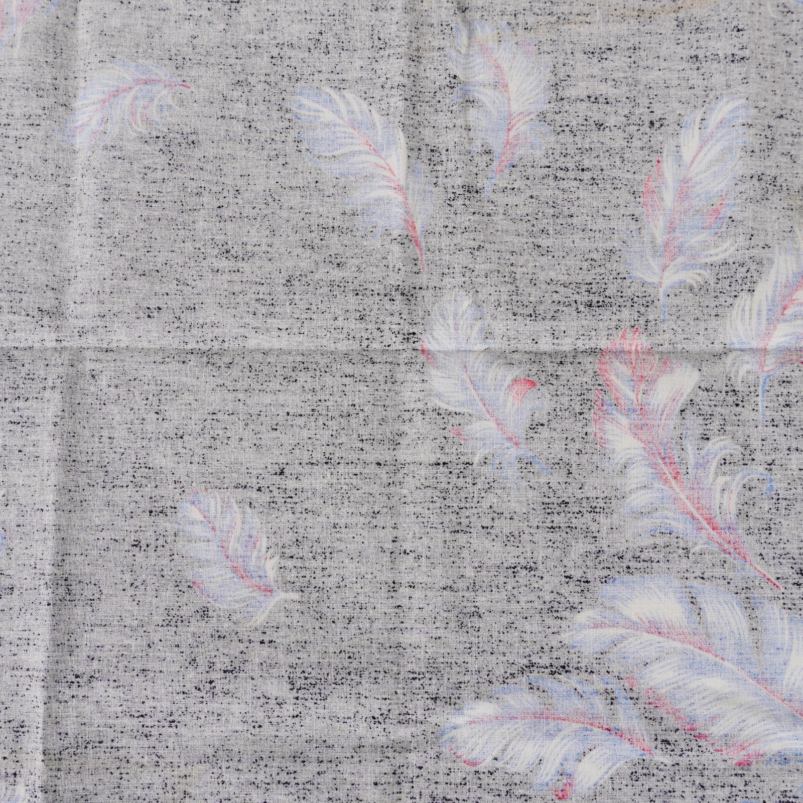 Hermes Carre 45 100% Cotton Napkin, Black with Blue, 03E13825017