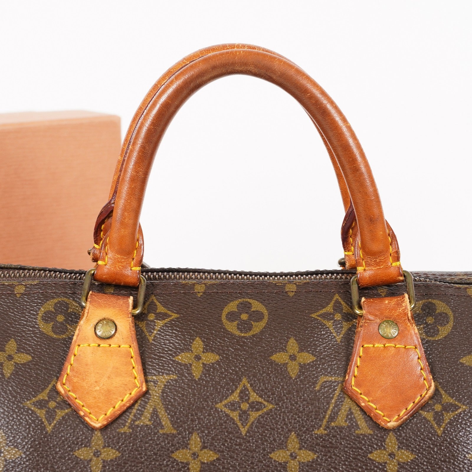 Authentic Louis Vuitton Monogram Speedy 30 Handbag M41526 vintage 06E395720002