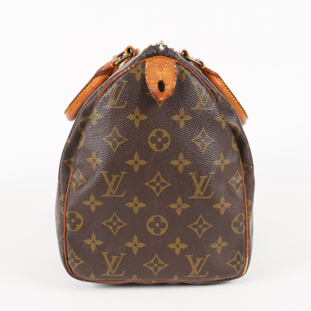 Authentic Louis Vuitton Monogram Speedy 30 Handbag M41526 vintage 06E395720002