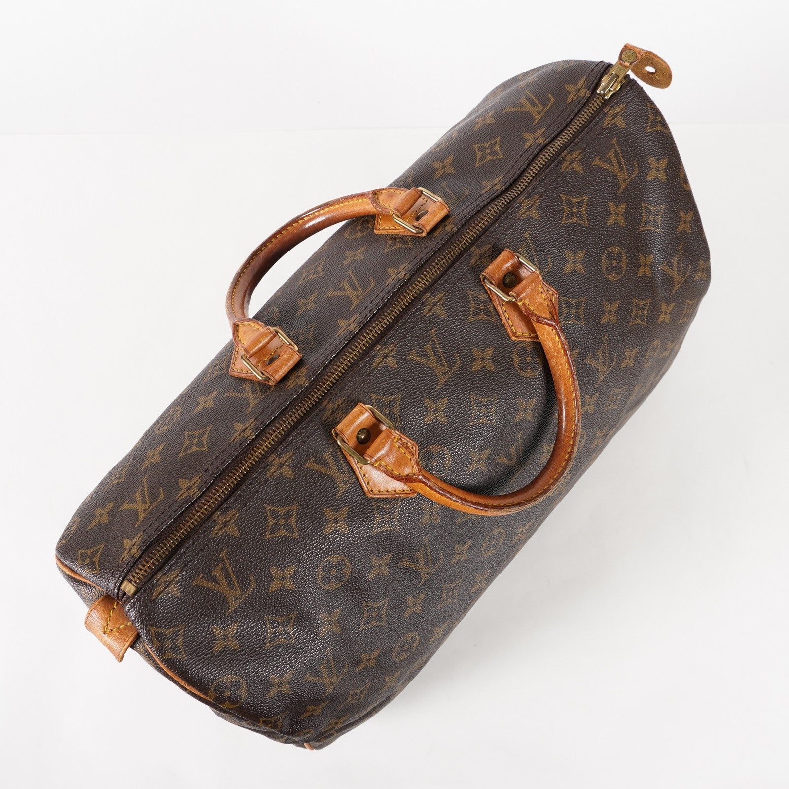 Authentic Louis Vuitton Monogram Speedy 40 Hand Boston Bag M41522 03E125830011