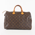 Authentic Louis Vuitton Monogram Speedy 35 M41524 Handbag 03A075948806