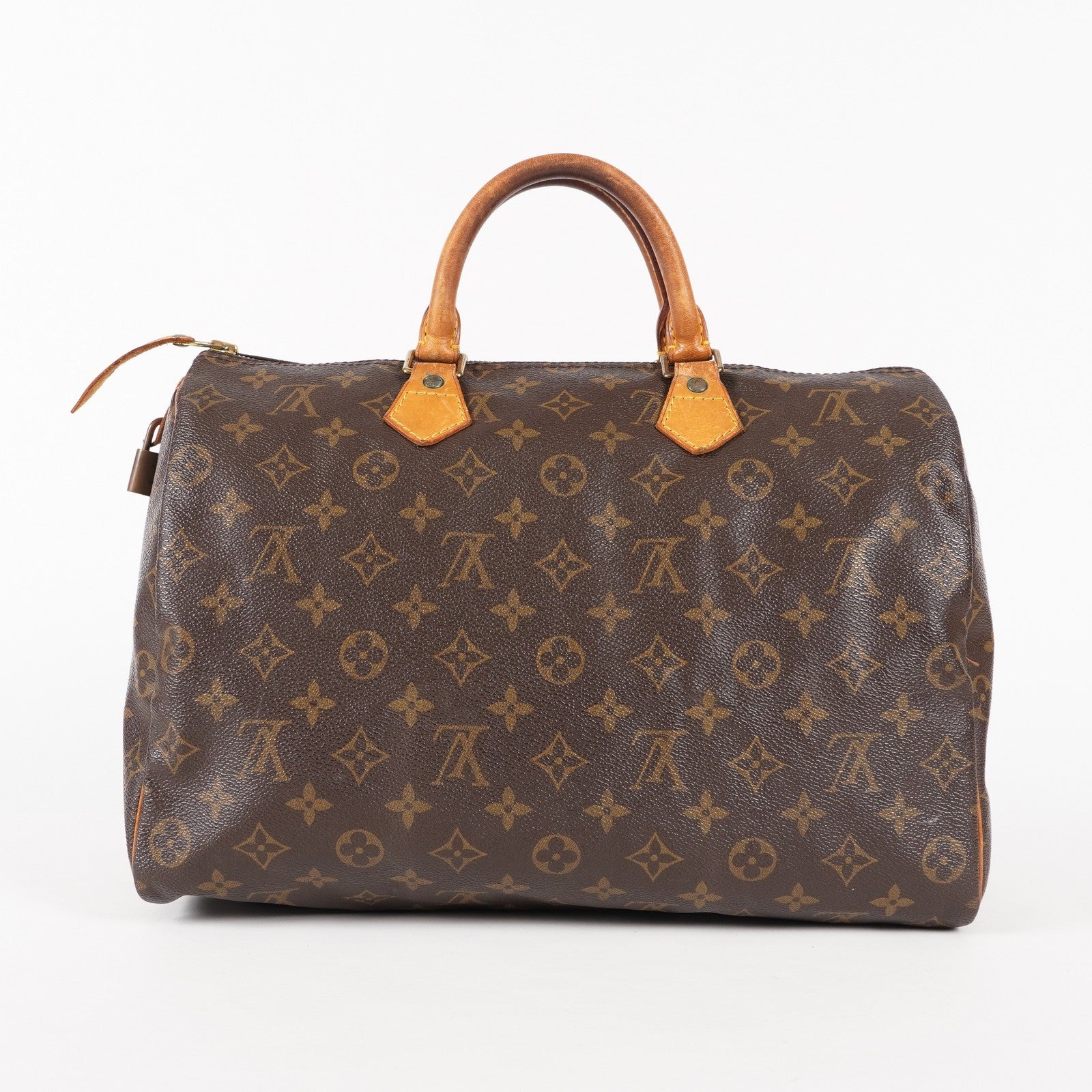Authentic Louis Vuitton Monogram Speedy 35 M41524 Handbag 03A075948806