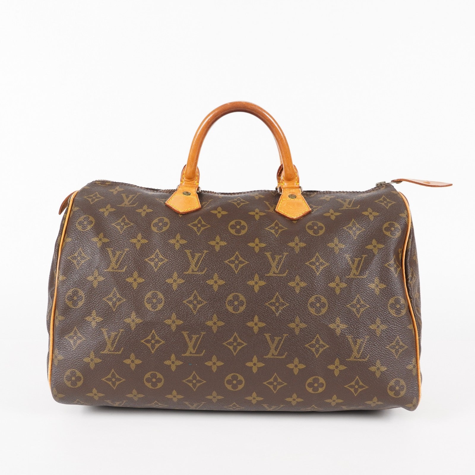Authentic Louis Vuitton Monogram Speedy 35 M41524 vintage Handbag 05E256050016