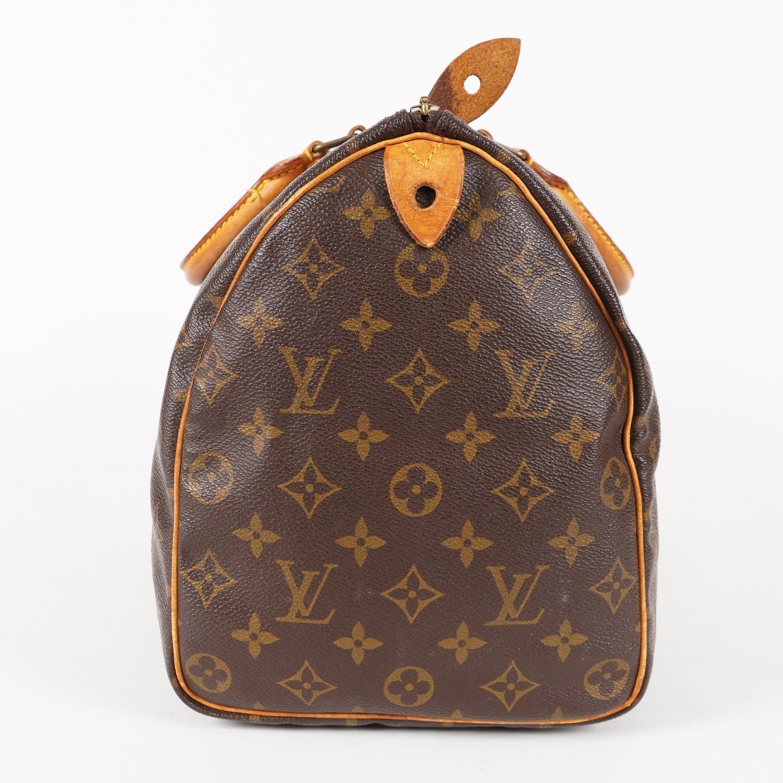 Authentic Louis Vuitton Monogram Speedy 35 M41524 vintage Handbag 05E186050013