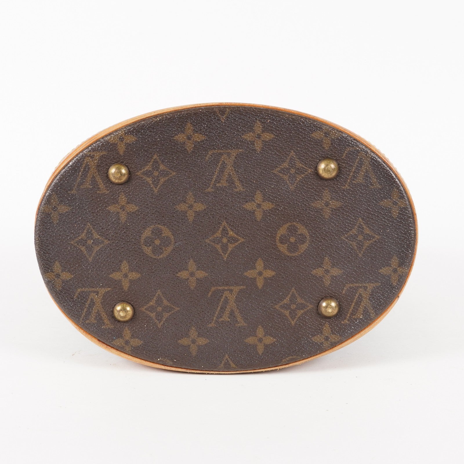 Authentic Louis Vuitton Monogram Bucket PM Shoulder Tote Bag M42238 05E112420013