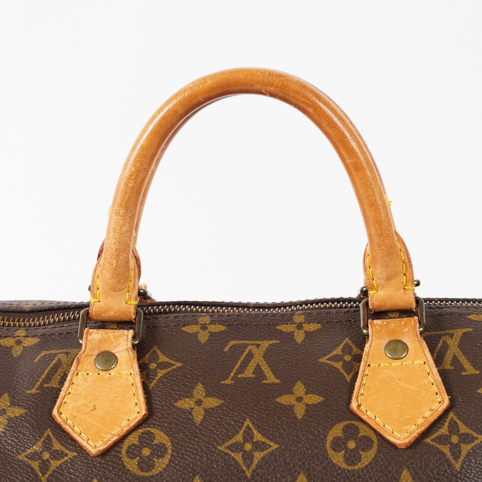 Authentic Louis Vuitton Monogram Speedy 40 Hand Boston Bag M41522 03E256050002