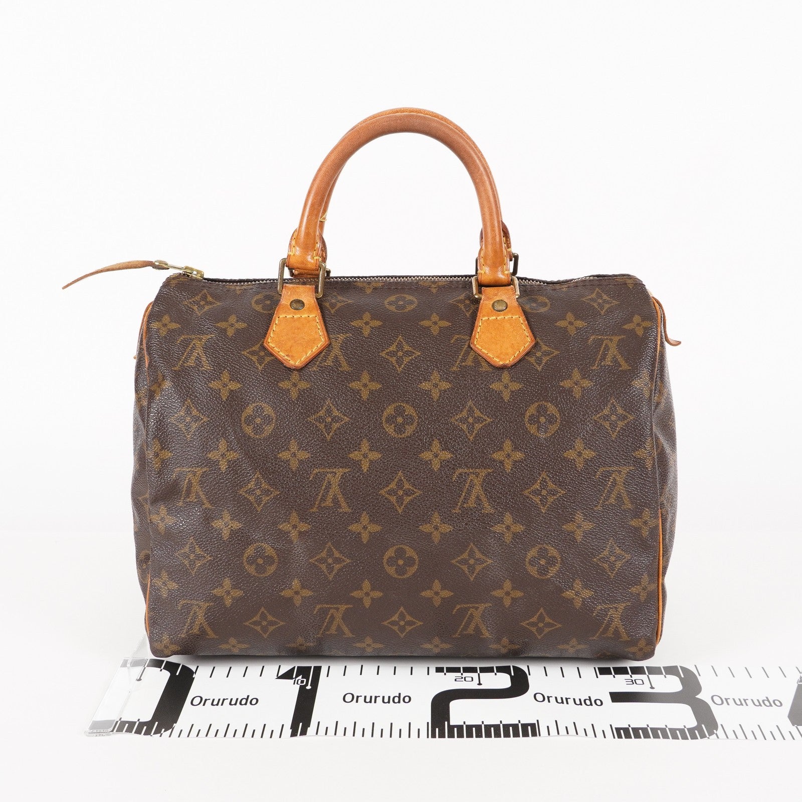 Authentic Louis Vuitton Monogram Speedy 30  Handbag M41526 vintage 05E145830029