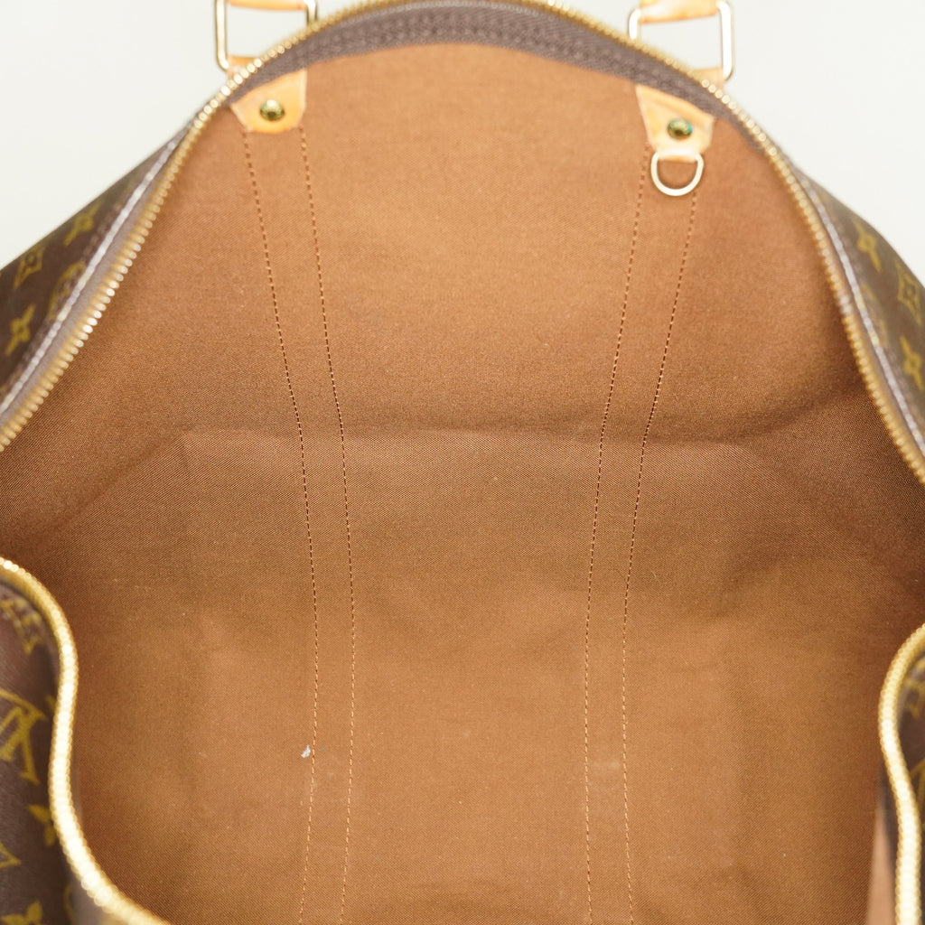 LOUIS VUITTON Keepall 50 M41426 Monogram Boston Bag Brown vintage 03E326820011