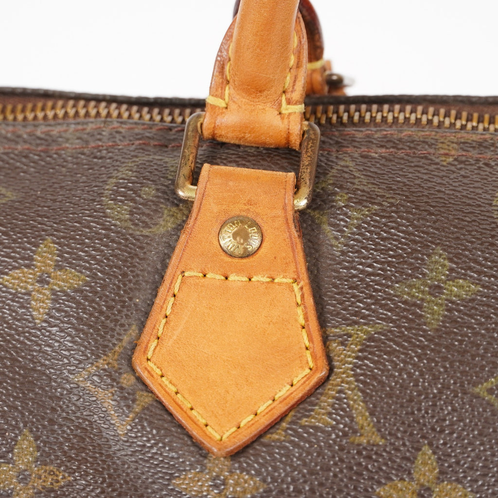 Authentic Louis Vuitton Monogram Speedy 30 Handbag M41526 vintage 06E536006003