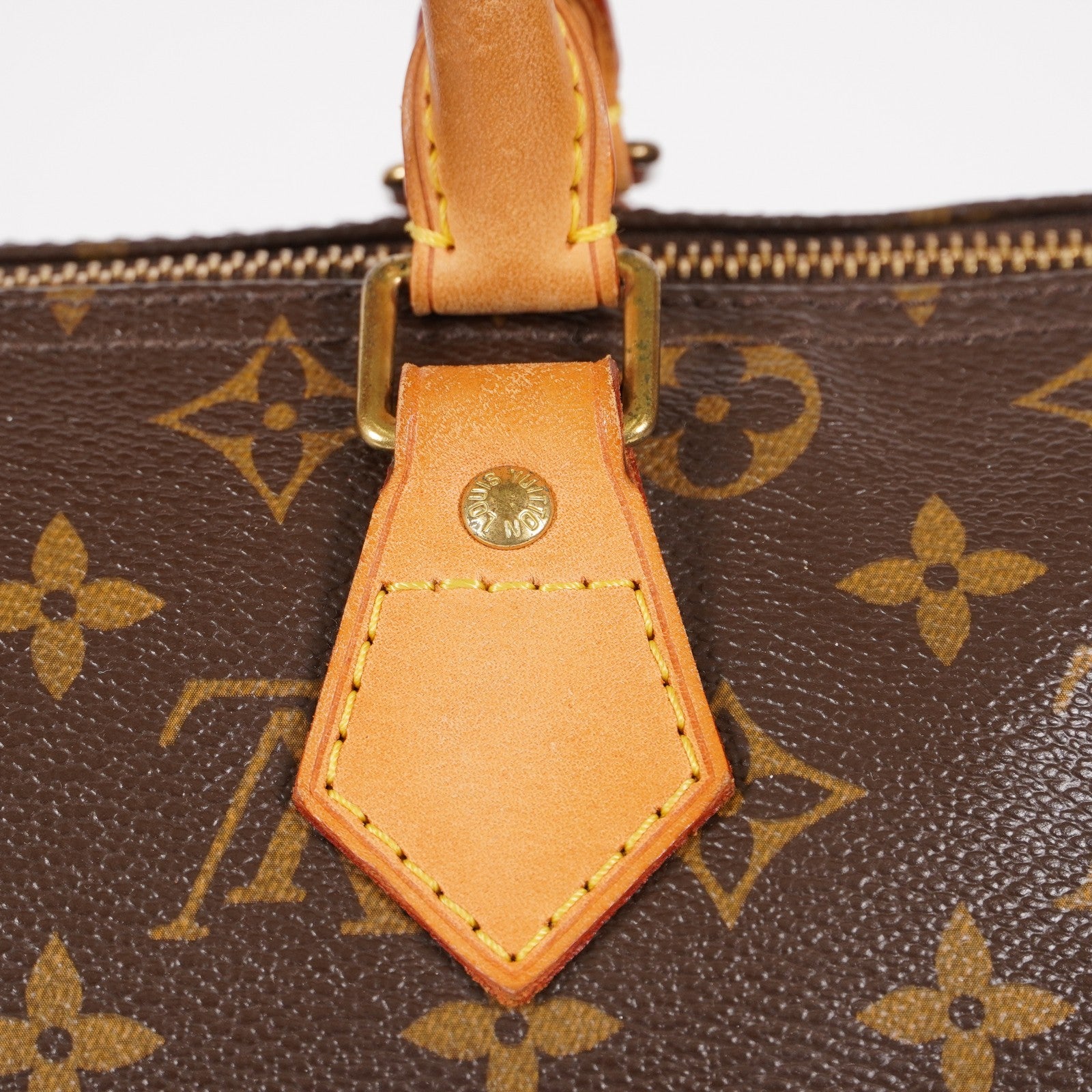 Authentic Louis Vuitton Monogram Speedy 30  Handbag M41526 vintage 05E309020016