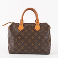 Authentic Louis Vuitton Monogram Speedy 25 Handbag vintage M41528 03E117810011