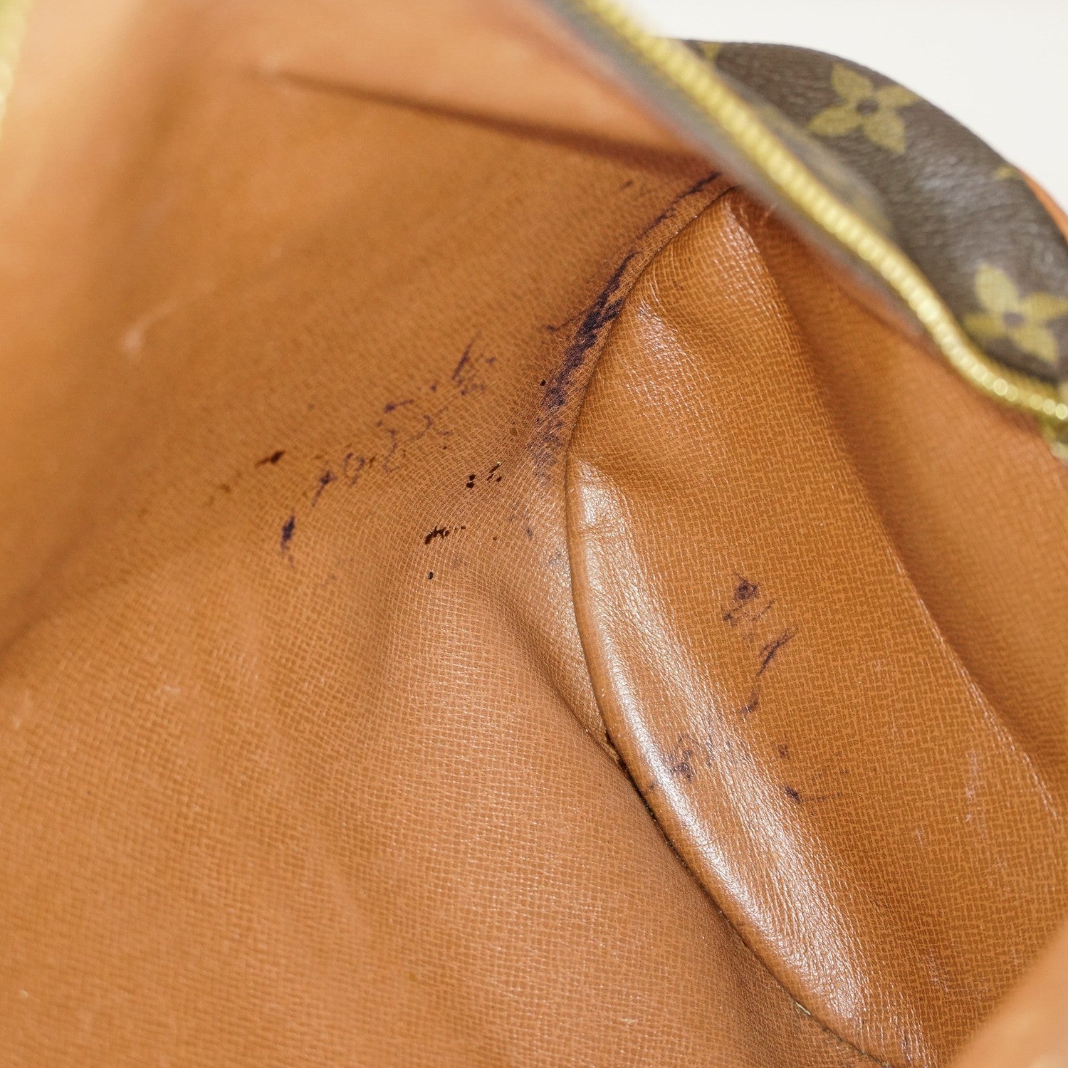 Auth LOUIS VUITTON Monogram Papillon 30 M51365 Handbag W/Pouch used 12E145500020