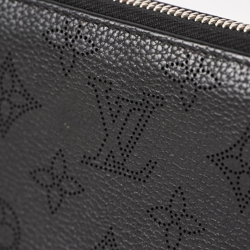 Louis Vuitton Monogram Mahina Zippy Zip-Around Wallet Noir M61867 03T022500009