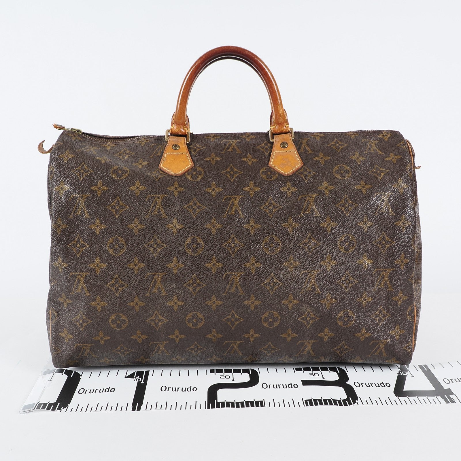 Authentic Louis Vuitton Monogram Speedy 40 Hand Boston Bag M41522 04A345090807
