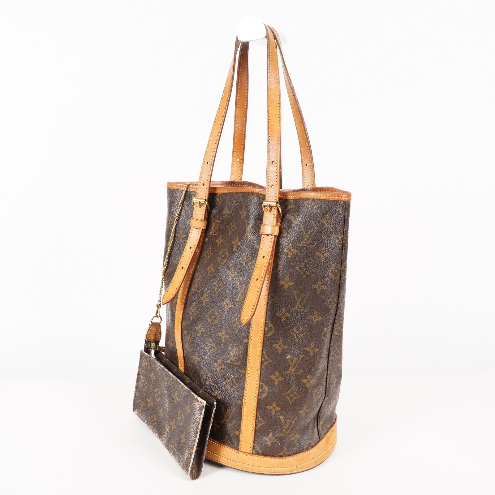 LOUIS VUITTON Monogram Bucket GM M42236 Shoulder Bag LV 05E332530029