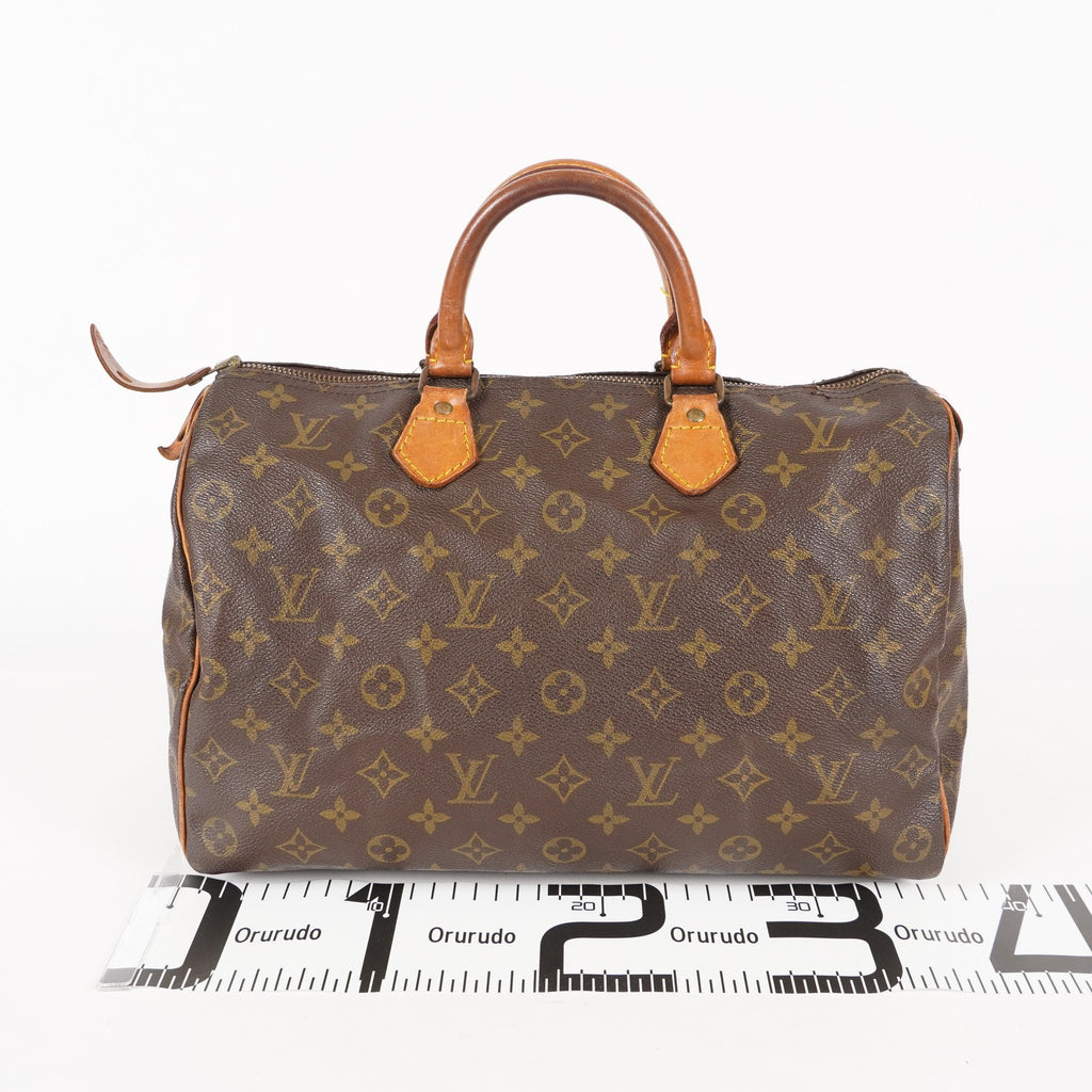 Authentic Louis Vuitton Monogram Speedy 35 M41524 Handbag used 06E575548403