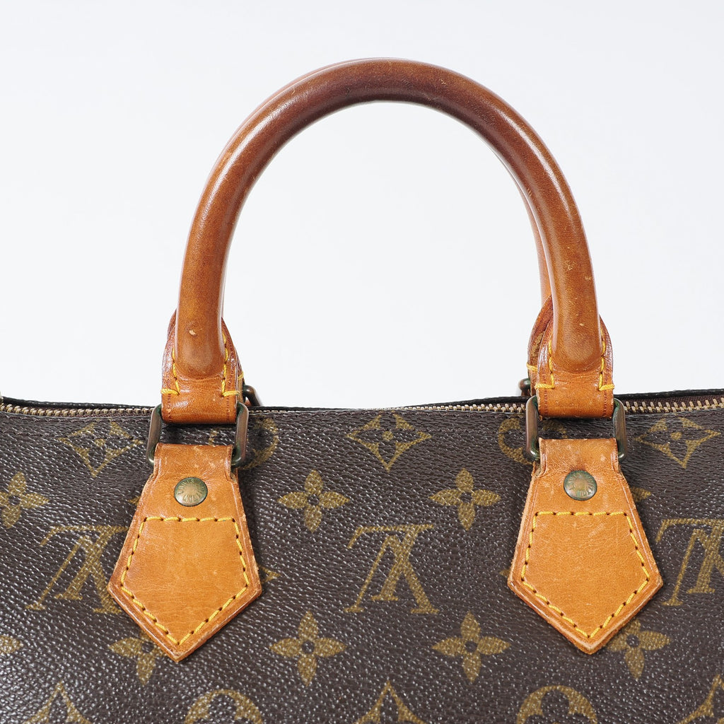 Authentic Louis Vuitton Monogram Speedy 25 Handbag vintage M41528 04A076234807