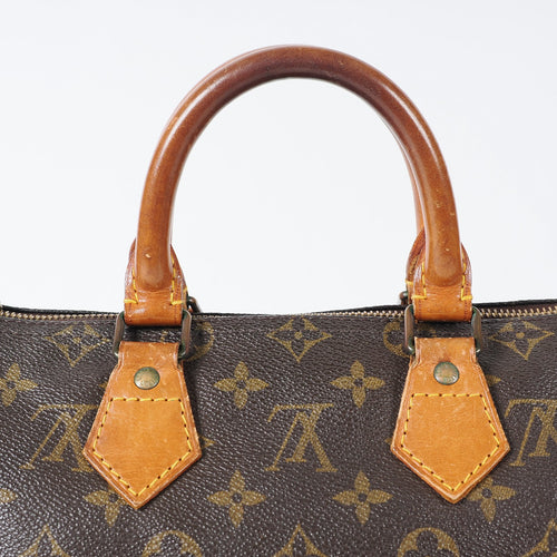 Authentic Louis Vuitton Monogram Speedy 25 Handbag vintage M41528 04A076234807