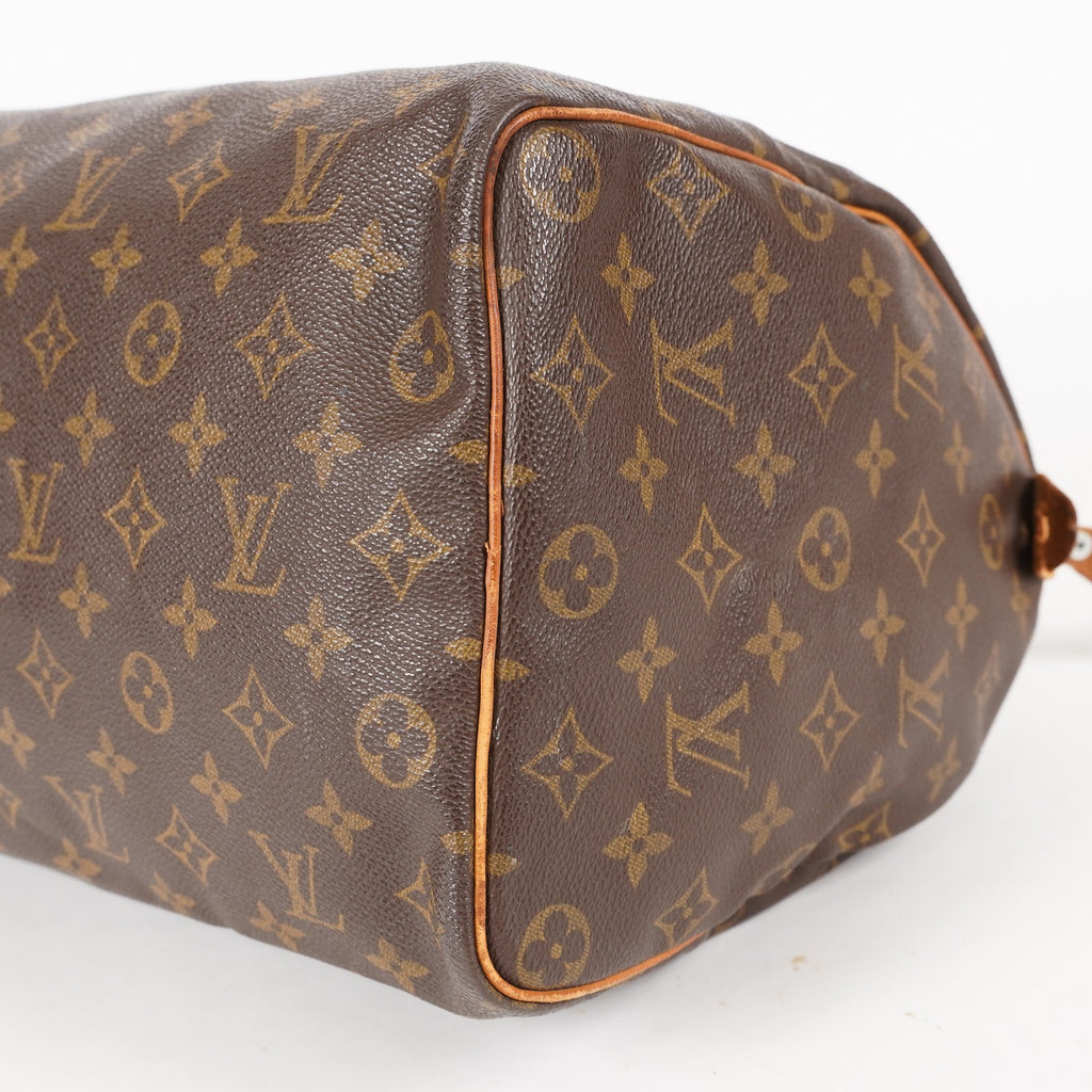 Authentic Louis Vuitton Monogram Speedy 35 M41524 Handbag used 06E386050002