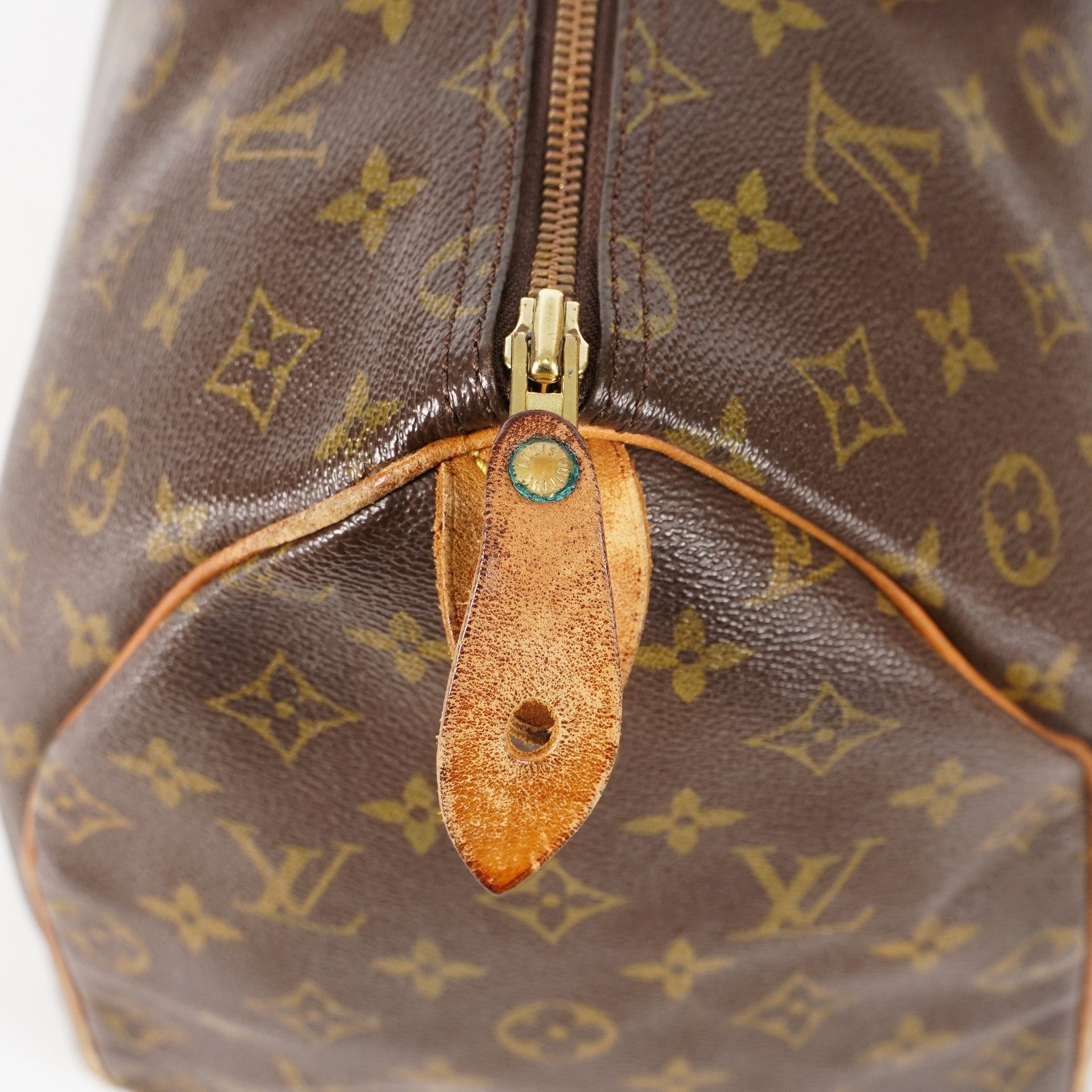 Authentic Louis Vuitton Monogram Speedy 35 M41524 Handbag 01E054950021