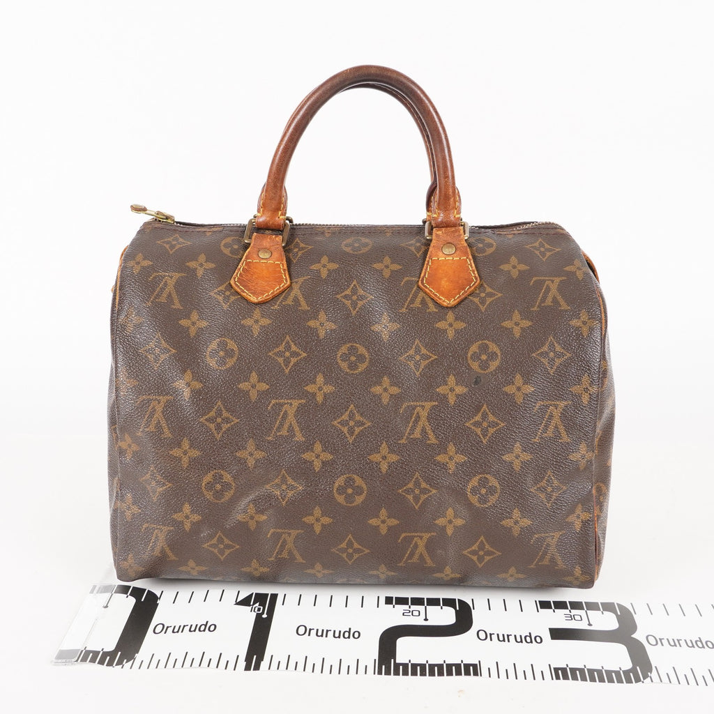 Authentic Louis Vuitton Monogram Speedy 30 Handbag M41526 vintage 06E373520002