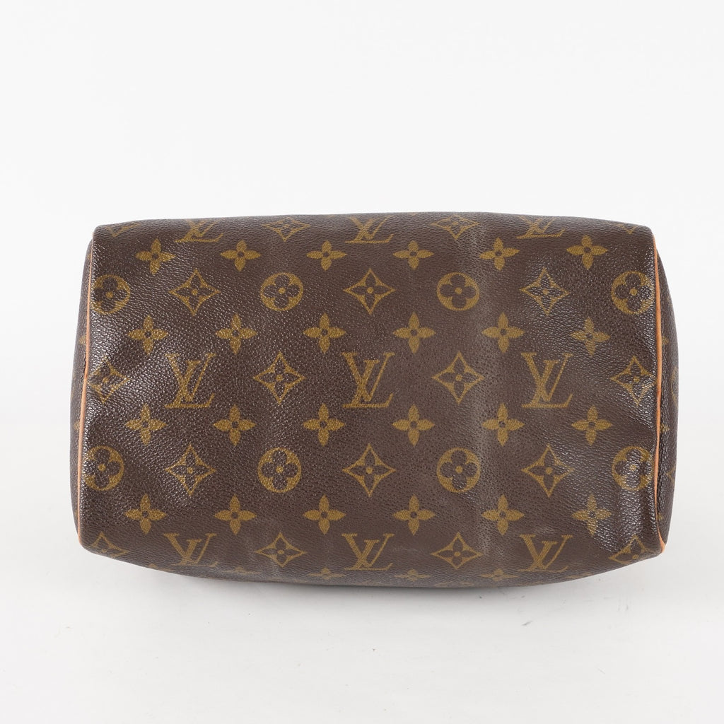 Authentic Louis Vuitton Monogram Speedy 25 M41528 Handbag vintage 03E4910120011