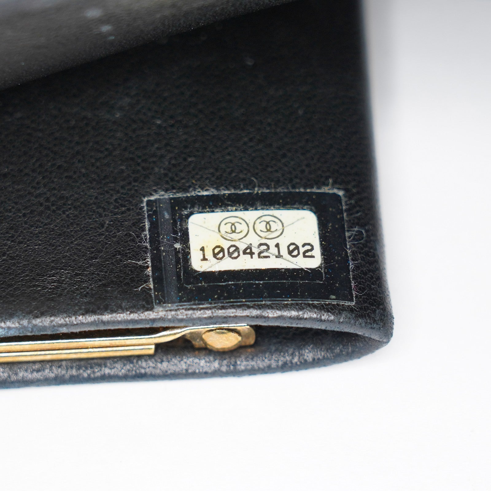 Chanel Black Calfskin Long Wallet Purse 02A052516805