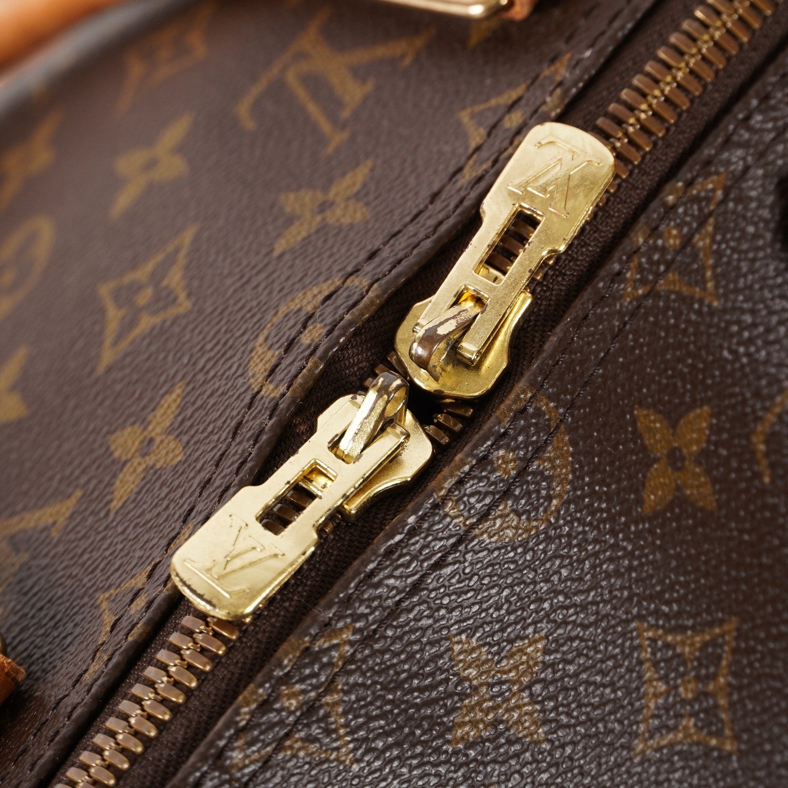 LOUIS VUITTON Keepall 50 M41426 Monogram Boston Bag vintage Brown 03E326820011