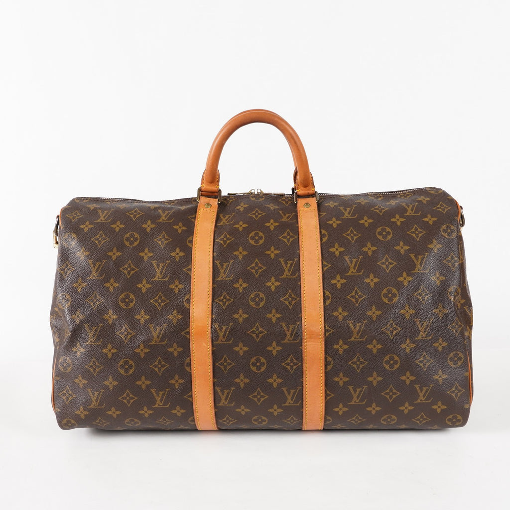 LOUIS VUITTON Monogram Keepall Bandouliere 50 M41416 Travel Bag 03E539790011