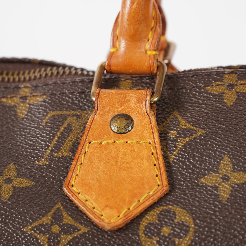 Authentic Louis Vuitton Monogram Speedy 40 Hand Boston Bag M41522 03E125830011