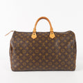 Authentic Louis Vuitton Monogram Speedy 40 Hand Boston Bag M41522 03E256050002