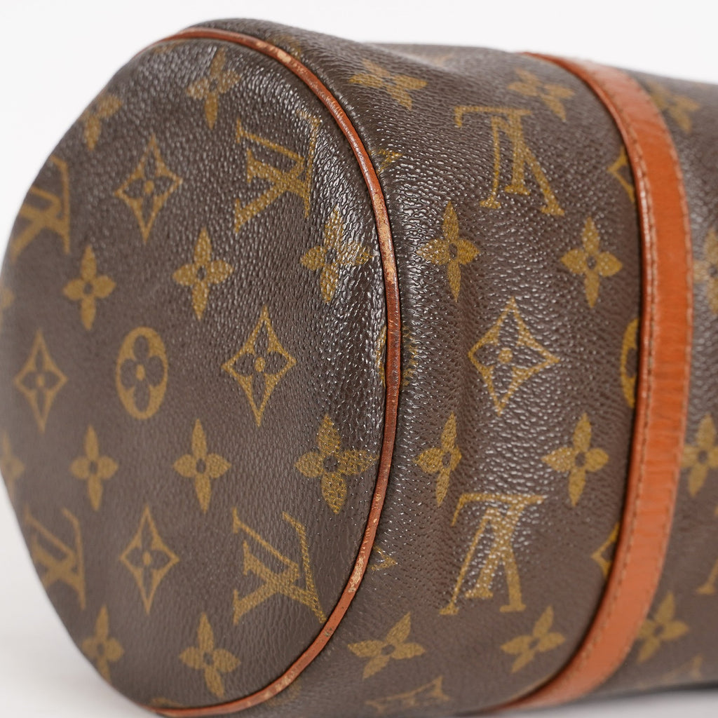 LOUIS VUITTON Papillon 30 Hand Bags Monogram Canvas M51385 Vintage 02A173546405