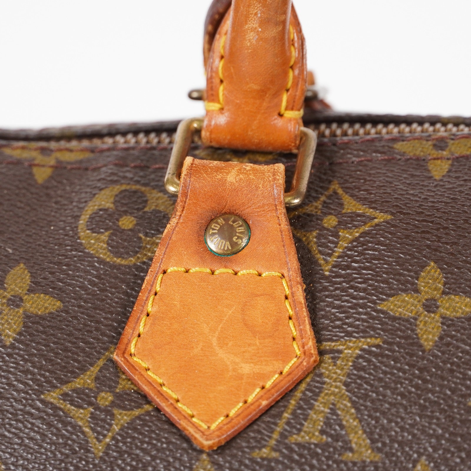 Authentic Louis Vuitton Monogram Speedy 30  Handbag M41526 vintage 05E076050013