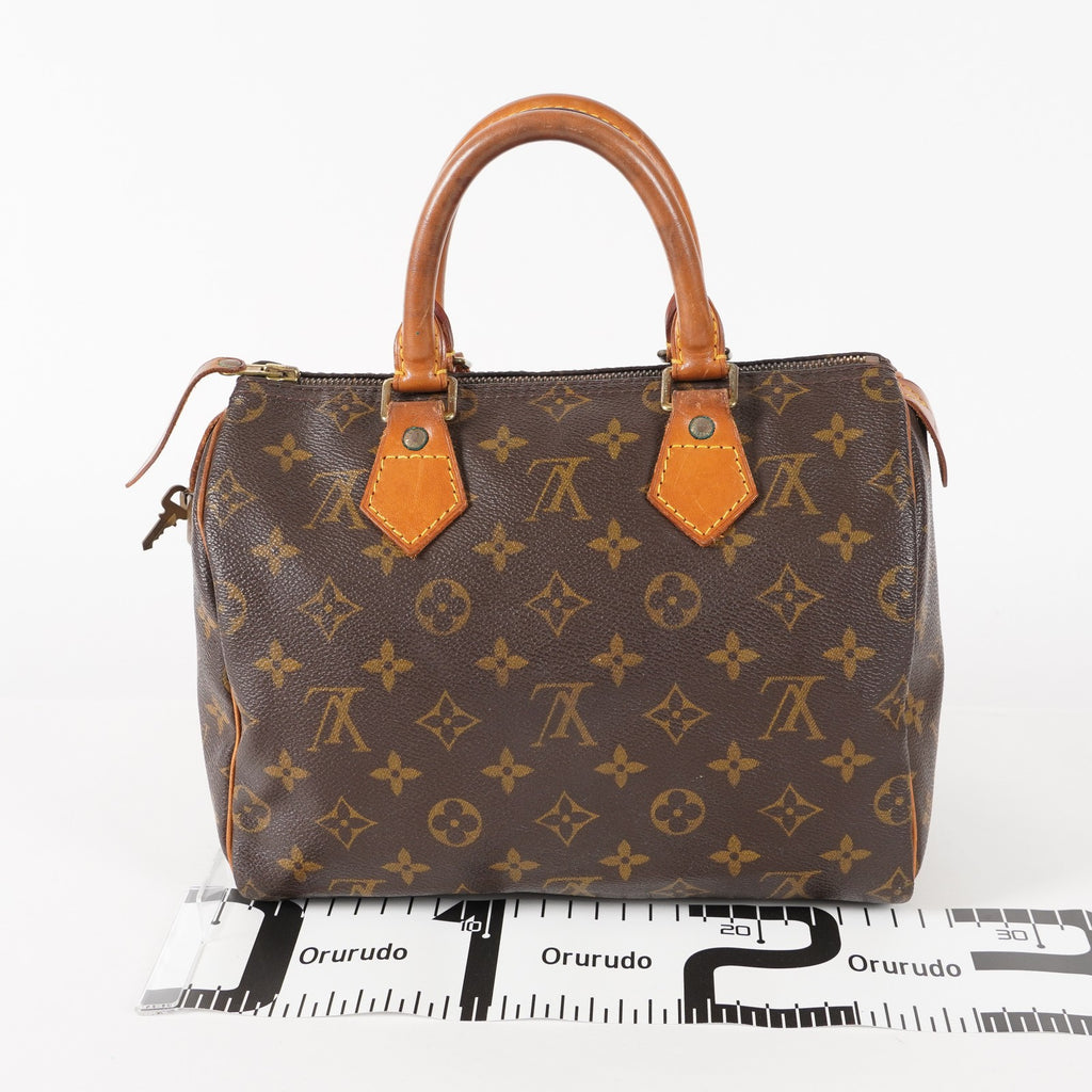 Authentic Louis Vuitton Monogram Speedy 25 M41528 Handbag vintage 03E237150002
