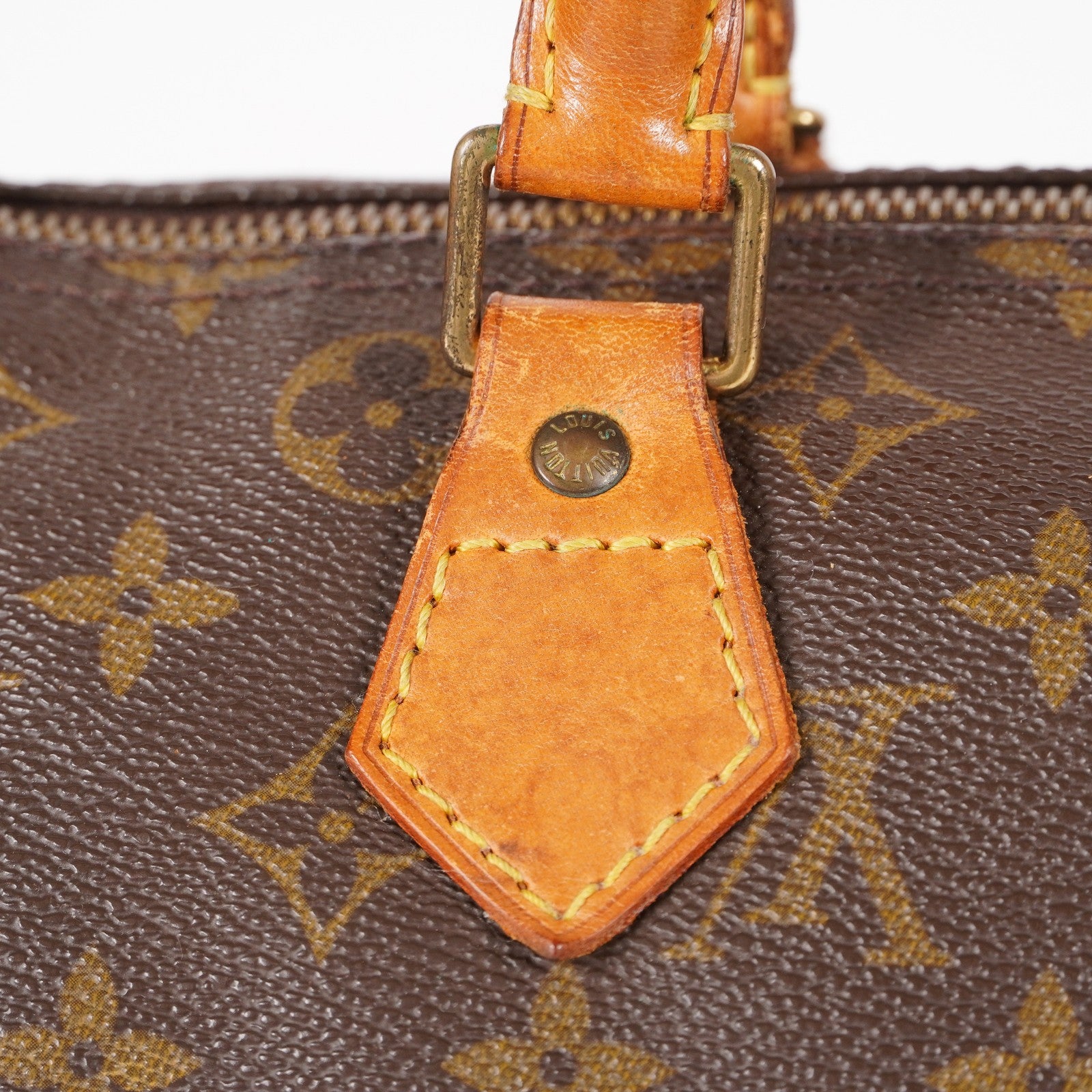 Authentic Louis Vuitton Monogram Speedy 30  Handbag M41526 vintage 05E145830029