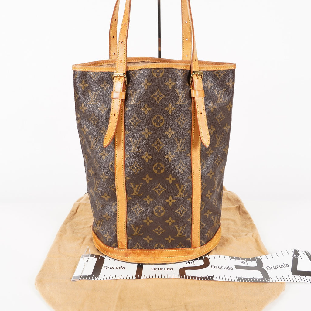 LOUIS VUITTON Monogram Bucket GM M42236 Shoulder Bag LV 05E202640016