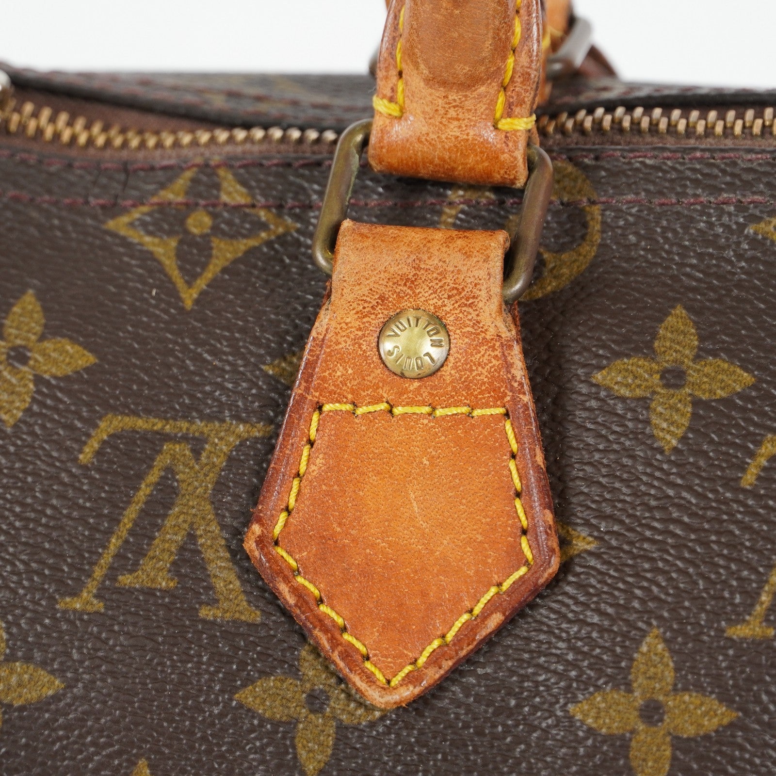 Authentic Louis Vuitton Monogram Speedy 25 M41528 Handbag vintage 03E035280025