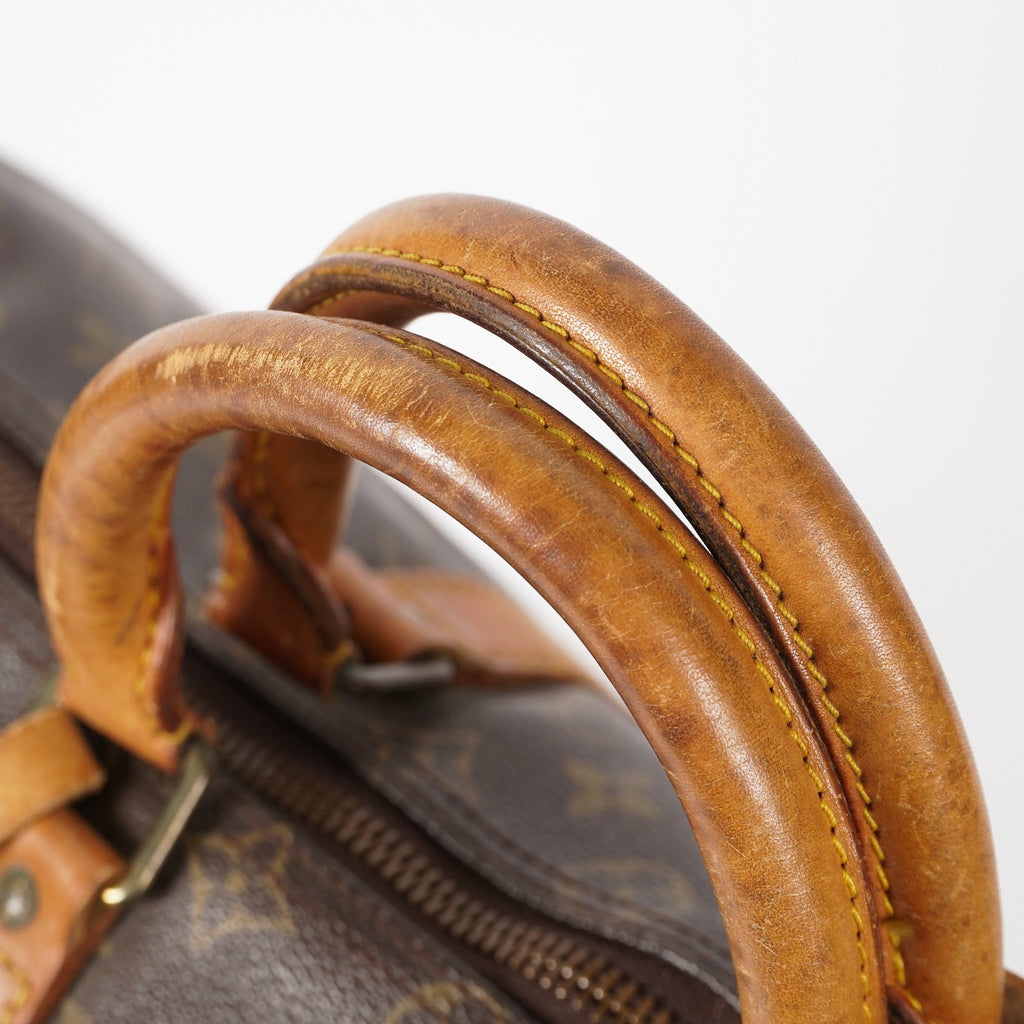 LOUIS VUITTON Keepall 50 M41426 Monogram Boston Bag Brown vintage 01E143520022